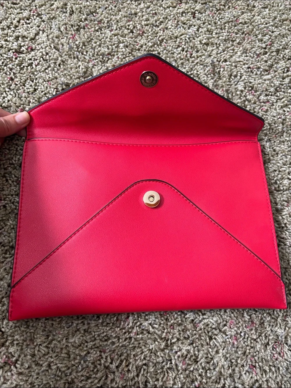Guess Los Angeles Envelope Clutch - Red